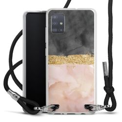 Carry Case Transparent Fabric black/silver