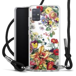 Carry Case Transparent Fabric black/silver