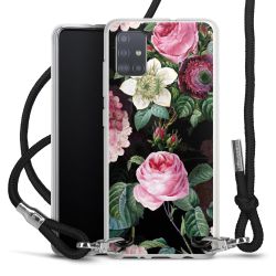 Carry Case Transparent Fabric black/silver