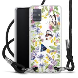 Carry Case Transparent Fabric black/silver