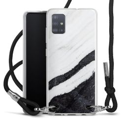 Carry Case Transparent Fabric black/silver