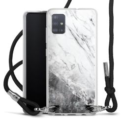 Carry Case Transparent Fabric black/silver