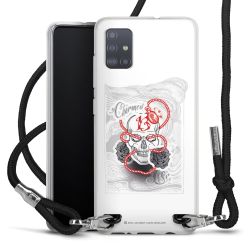 Carry Case Transparent Fabric black/silver