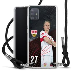 Carry Case Stoff schwarz/silber