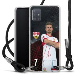 Carry Case Stoff schwarz/silber