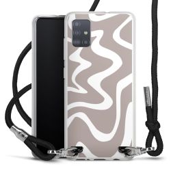 Carry Case Transparent Fabric black/silver