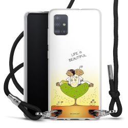 Carry Case Stoff schwarz/silber