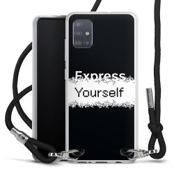 Carry Case Fabric black/silver