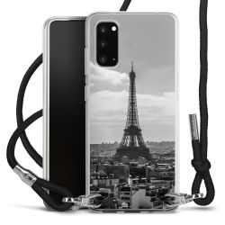 Carry Case Transparent Fabric black/silver