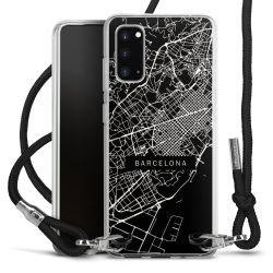 Carry Case Transparent Fabric black/silver