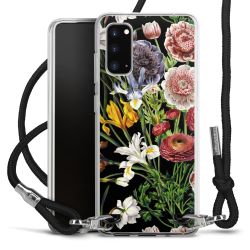 Carry Case Transparent Fabric black/silver