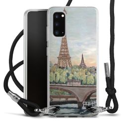 Carry Case Transparent Fabric black/silver