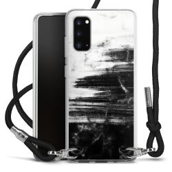 Carry Case Transparent Fabric black/silver