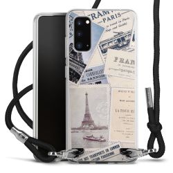 Carry Case Transparent Fabric black/silver