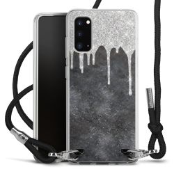 Carry Case Transparent Fabric black/silver