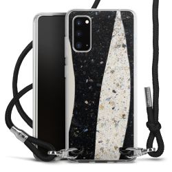 Carry Case Transparent Fabric black/silver