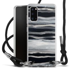 Carry Case Transparent Fabric black/silver