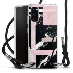 Carry Case Transparent Fabric black/silver