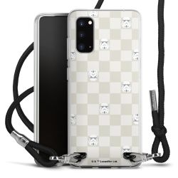 Carry Case Stoff schwarz/silber