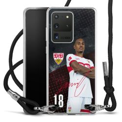 Carry Case Stoff schwarz/silber