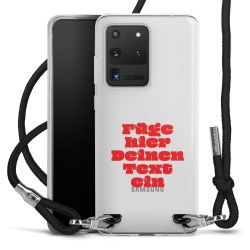 Carry Case Stoff schwarz/silber