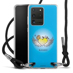 Carry Case Stoff schwarz/silber