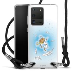 Carry Case Stoff schwarz/silber