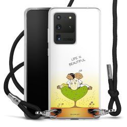 Carry Case Stoff schwarz/silber