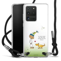 Carry Case Stoff schwarz/silber