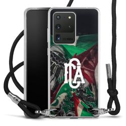 Carry Case Stoff schwarz/silber