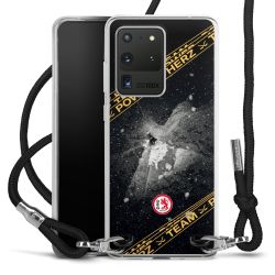 Carry Case Stoff schwarz/silber