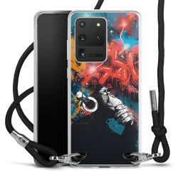 Carry Case Fabric black/silver