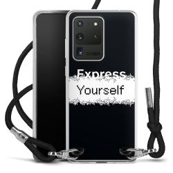 Carry Case Fabric black/silver