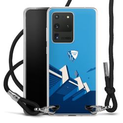 Carry Case Stoff schwarz/silber