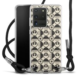 Carry Case Stoff schwarz/silber