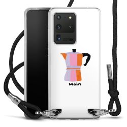 Carry Case Stoff schwarz/silber