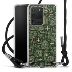 Carry Case Stoff schwarz/silber