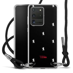 Carry Case Stoff schwarz/silber