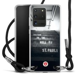 Carry Case Stoff schwarz/silber