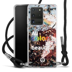 Carry Case Stoff schwarz/silber