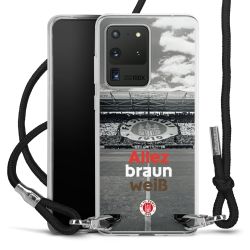 Carry Case Stoff schwarz/silber