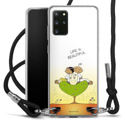 Carry Case Stoff schwarz/silber