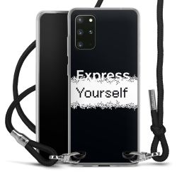 Carry Case Fabric black/silver