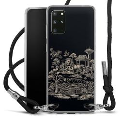 Carry Case Stoff schwarz/silber