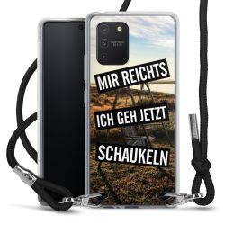 Carry Case Stoff schwarz/silber