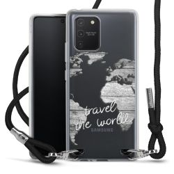 Carry Case Transparent Fabric black/silver