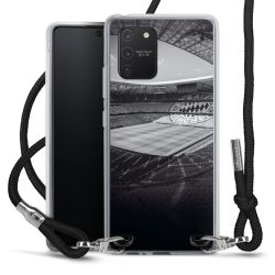 Carry Case Transparent Fabric black/silver