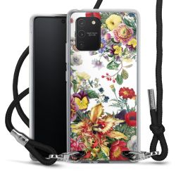 Carry Case Transparent Fabric black/silver