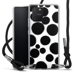 Carry Case Transparent Fabric black/silver