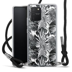 Carry Case Transparent Fabric black/silver